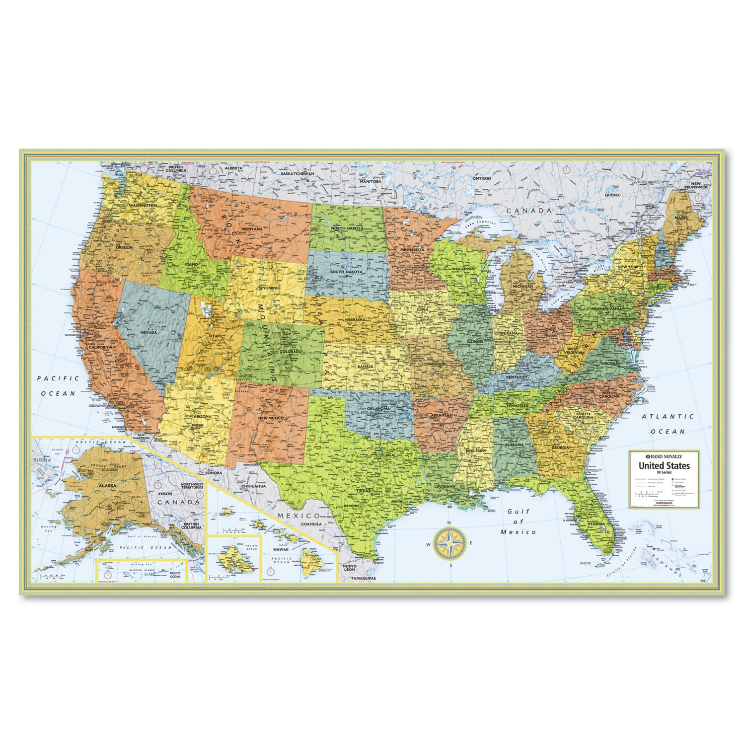 Rand Mcnally Printable Us Maps