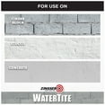 thumbnail image 6 of White, Zinsser WaterTite Matte General Purpose Waterproofing Paint- 369381, Gallon, 6 of 9