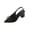 Black, variant on Women Slingback Pumps Pointed Toe Bowtie Block Heel Summer Dress Shoes Fashion Office Ladies High Heels Elegant Evening Party Pumps