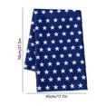 thumbnail image 4 of FEOLGEHLY Patriotic Kitchen Towels 4th of July Independence Day Fireworks Stars Red White Blue Dish Towels, 18x28 inch Seasonal Summer Memorial Day Decoration Hand Towels, 4 of 7