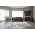 thumbnail image 2 of Oshawa Beautiful Micro Polyester European Area Rug Carpet in White Grey 3'11" x 5'7", 2 of 4