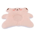 thumbnail image 3 of Almohada moldeadora de cabeza para bebé, suave y transpirable, para prevenir el síndrome de cabeza plana, almohada para recién nacidos de 0 a 1 año, color oso caqui, 3 of 14