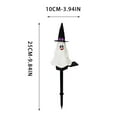 thumbnail image 3 of DAMAI Halloween Outdoor Decoration Solar Lights,Halloween Solar Pumpkin Pathway Lights Glowing,Realistic Resin Ghost Stakes with LED Lights for Lawn Yard Garden Halloween Decorations, 3 of 7