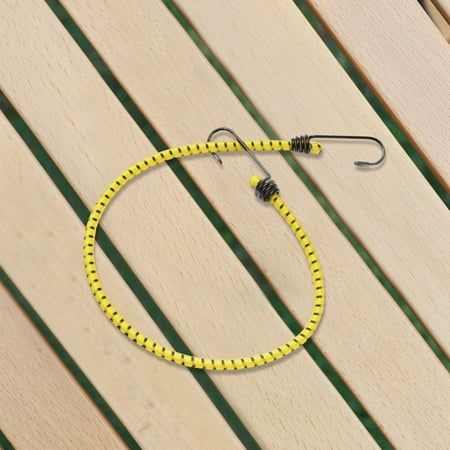 

Giyblacko Sticky Hooks For Hanging Outdoor 0.6m Elastic Rope 8mm Thick Elastic Rope Extended Binding Rope Camping Clothesline Luggage Rope Hook