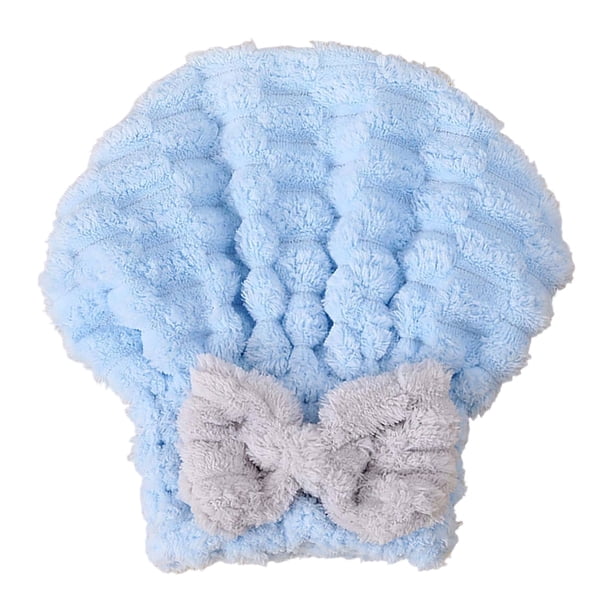 Toalla para el cabello superabsorbente Toalla de microfibra para el cabello Toallas para el cabello de secado rápido Toallas suaves con lazo Toallas para el cabello mojado