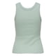 thumbnail image 2 of ONLY Camiseta sin mangas para mujer - ONLVAL LIFE TANKTOP, algodón, cuello redondo, corte ajustado Verde claro
 M (Medium), 2 of 3