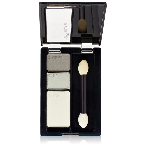 Maybelline New York Expert Wear Eyeshadow Trios, Olive Martini, 0.13 Ounce