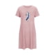 thumbnail image 4 of Camisón corto de talla grande para mujer, camisón de manga corta con estampado de pecho a la moda, camisón para mujer, 4 of 7