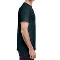 thumbnail image 2 of Jnriver Men's Short Sleeve Lightweight Heavy Cotton T-Shirt Regular-Fit Crewneck Tee for Casual Wear Gym Workout Summer Outfit - Midnight - S, 2 of 3