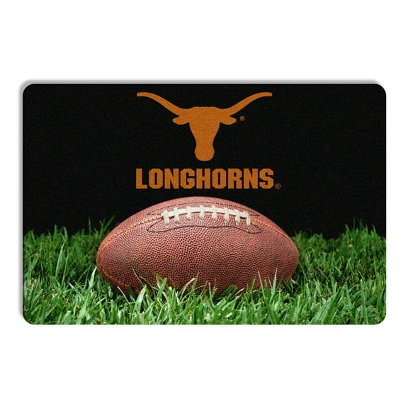 Texas Longhorns Pet Bowl Mat Classic Football Size Large CO