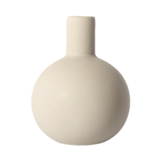 Jarrón de cerámica para flores, soporte decorativo para jarrones, adornos para exhibir, maceta para flores para bodas, fiestas, chimeneas, interiores