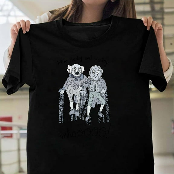 Marley And Marley Muppet Christmas Carol Graphic Unisex T-Shirt, Funny Holiday Gift G0410, Up to Size 5XL