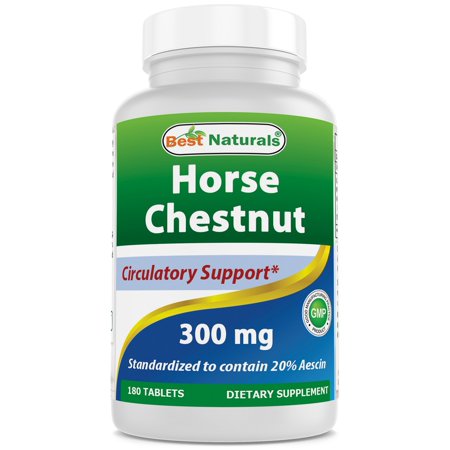 Best Naturals Horse Chestnut Extract 300 mg 180 (Best Natural Remedy For Arthritis)