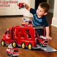 thumbnail image 5 of Flynow Fire Truck Car Toy for Toddler Age 3+, Toy Set with Light Sound, Christmas Birthdays Gift for Kids Boy Girl 3 4 5 6 7 8 Year Old, 5 of 10
