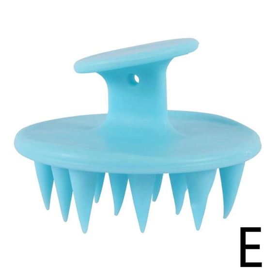 Silicone Shampoo Scalp Hair Massager Shampoo Massage Massage Bath Comb Shower Tool Hair Brush P7J0