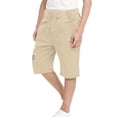thumbnail image 2 of Frnrwgo Boys Cargo Shorts with Pockets Lightweight Elastic Waist Big Kids Youth Spring Summer Casual Sports Bottoms, 2 of 5