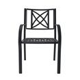 thumbnail image 3 of Chaise en aluminium pour patio extérieur Paracelsus (Lot de 2), 3 of 3
