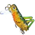thumbnail image 3 of Soidarity Gran oferta, señuelo de pesca con forma de grillo vivo colorido de 3,5 cm/3g, langosta, lago Artificial, río, cebo de pesca, cebo Pescar E, 3 of 6
