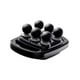 thumbnail image 2 of Masajeador eléctrico de mano para masaje muscular eficaz. Masajeador deportivo eléctrico. Negro, 2 of 9