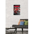 thumbnail image 2 of NFL Kansas City Chiefs - Helmet 16 Wall Poster, 14.725" x 22.375", Framed, 2 of 6