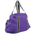 thumbnail image 4 of Bolsa de gimnasio multifunción de gran capacidad, tela Oxford, equipaje, paquete de yoga, herramienta de almacenamiento (púrpura), 4 of 8