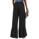 thumbnail image 3 of Txlixc - Pantalones de salón para mujer, holgados, cómodos, de pierna ancha, con parte inferior con volantes, de talle alto, sueltos, informales, para trabajo Txlixc Casual, 3 of 5
