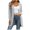 Gray, variant on Staron Cardigans for Women Knitted Ribbed Long Sleeve Open Front Lightweight Fall Winter Cardigan with Pockets, Army Green M