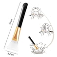 thumbnail image 4 of Cepillo para mascarilla facial Laklulu, raspador cosmético de silicona sin cerdas, cepillo aplicador de mascarilla facial para aplicar mascarillas faciales, mascarillas para ojos, suero o instrumento, 4 of 5