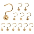thumbnail image 1 of Anillos de  para Cortinas de Ducha Dorados, Juego de 12  Decorativos para Cortinas de Ducha, Anillos de Ducha de Metal a Prueba de óXido para BañO, 1 of 1
