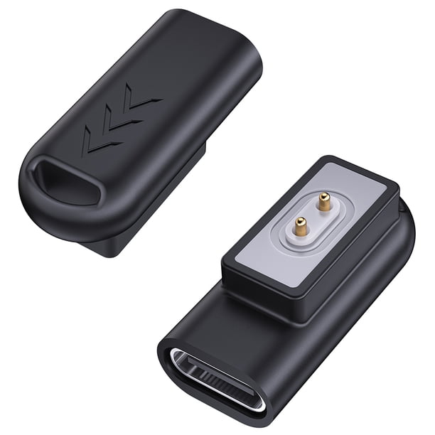 Adaptador carga 90 grados Tipo C al USB-C Femenino para el reloj Mi Band 8 Pro/8 Smart 2 Red