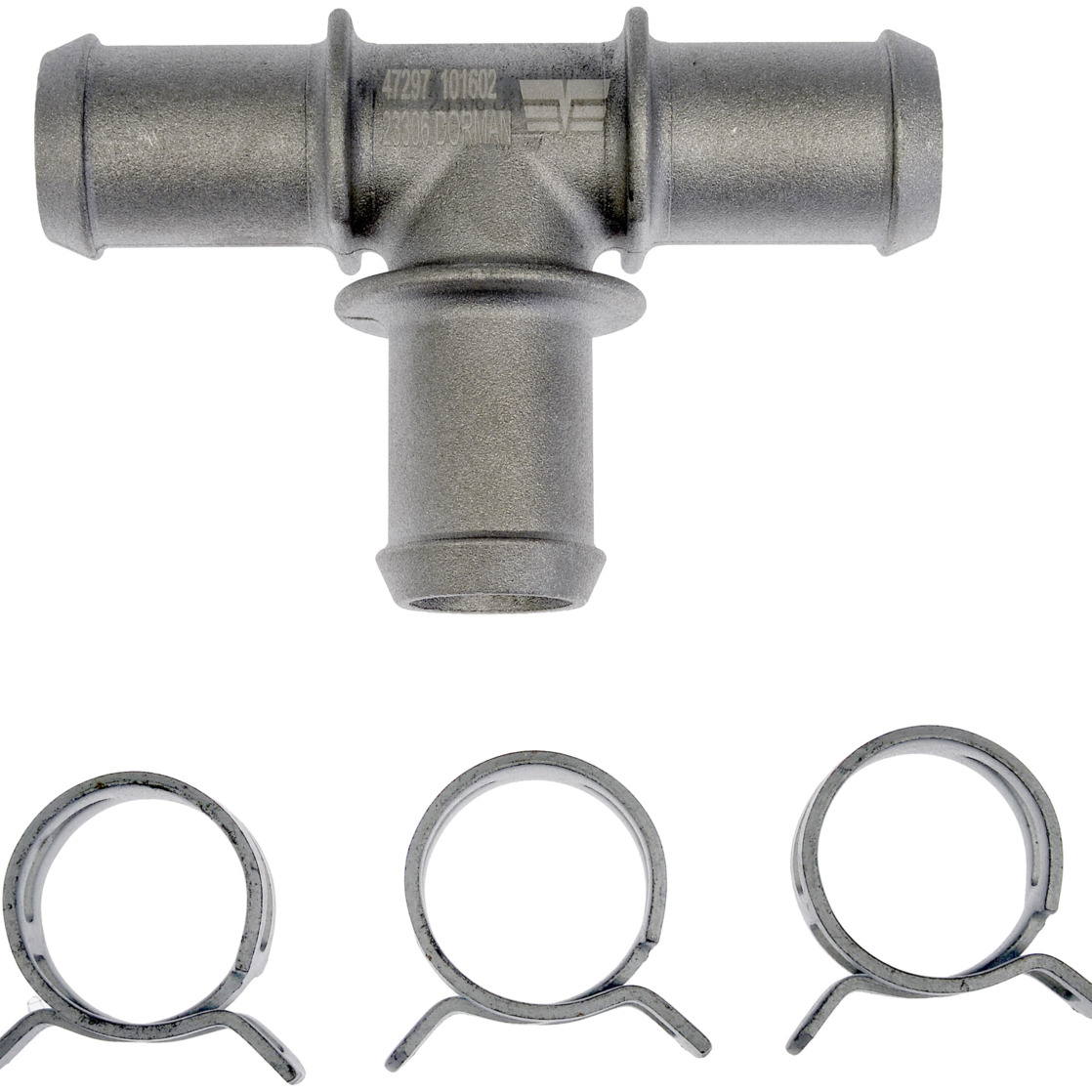 Dorman 47297 Aluminum Heater Hose Repair Kit for Specific Models (OE FIX)