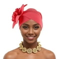 thumbnail image 1 of Sombreros de mujer de moda con capas de aire y paneles laterales con flores, sombrero indio para mujer, 1 of 2