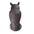 thumbnail image 5 of Dalen Natural Enemy Great Horned Owl Scarecrow Decoy, Realistic Hand-Painted Design, 5 of 5