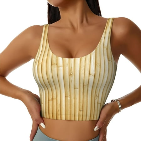 Matuu Bamboo Wall for Women s Sports Bra - Soft  Comfortable and Breathable Sports Vest for Yoga  Fitness  and Dance-X-Large