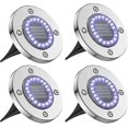 thumbnail image 1 of 4 Pack Led Solar Lamp Outdoor Ground Lighting Floodlight Garden Staircase Outdoor Solar Lighting, 1 of 5