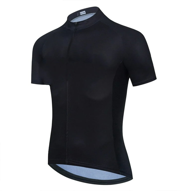 Solid color cycling outlet jersey