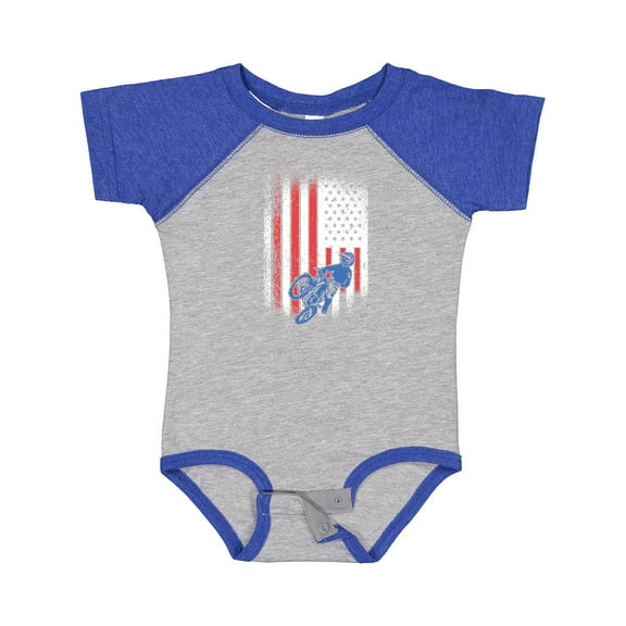 Inktastic Bmx Motocross Biking Boys Baby Bodysuit