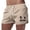 Khaki, variant on Kcolen Swim Trunks Men 9 Inch High Elastic Waist Beach Board Shorts Stretchy Upf Swimwear Summer Beach Swimwear