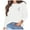 White, variant on EHQJNJ Woman Sweatshirt Women's Letter Print Hoodies Long Sleeved Hoodie with Pockets Cowl Neck Sweatshirts for Women Black White Sweatshirt Women