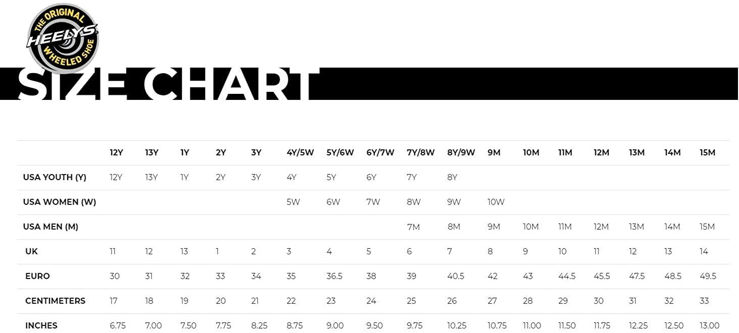 Buy HEELYS Youth Kids Pro 20 Mandalorian Wheels Skate Sneaker Shoes 8