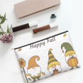 thumbnail image 6 of Hirioo Happy Fall for Paper Reusable Cosmetic Bag Zipper Encouragement Travel Pouch Toiletry Bag for Women Girls, 6 of 7