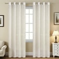 thumbnail image 6 of Turquoize Modern Decorative Adjustable Single Curtain Rod Telescoping 0.75" Diameter for Windows 66-120 Inches ,Nickel, 6 of 6