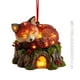 thumbnail image 1 of Adornos navideños, adornos navideños, regalos navideños, decoración de animales del bosque de 10 cm, colgante para árbol de Navidad, regalo navideño., 1 of 5
