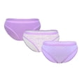 thumbnail image 1 of Bikini Hanes Panties para Mujer, Multicolor Cotton Stretch1 Paquete con 3 Piezas Talla 8, 1 of 4