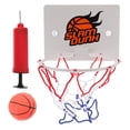 thumbnail image 1 of MasteelfCA 1 Ensemble de Jeu de Basket-Ball Mural pour Enfants Mini Basket-Ball Netball Intérieur (Coloré), 1 of 7