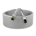 thumbnail image 4 of Cat8 35FT Network Ethernet Patch Cable, 2000Mhz Internet Wire, For Router, Modem, PC, Laptop, TVs, Printer Cord, Consoles for Home and Office, Gray, Cables Direct Online, 4 of 6