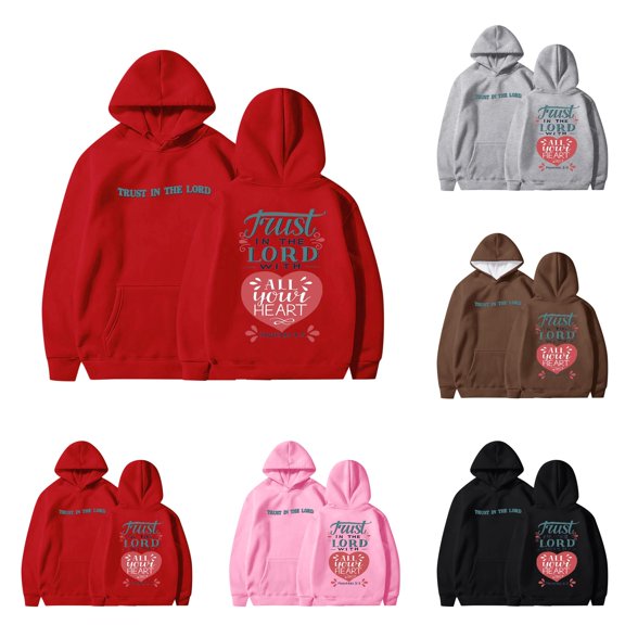 HCYSFG Girls Letter Pattern Hoodies Long Sleeve Sweatshirt Kangaroo Pocket Fall Winter Daily Casual Active Loose Fit Pullover Top