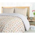 thumbnail image 5 of Ambesonne Botanical Duvet Cover Sets, Organic Oranges Trees, 2-King, Pale Orange Dark Sepia, 5 of 7