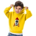 thumbnail image 5 of Frostluinai Toddler Girls Graphic Hoodies 2-7Y Long Sleeve Warm Pullover Funny Cute Fall Sweatshirts Casual Loose Hoodies for Kids, 5 of 6