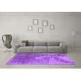 thumbnail image 3 of Ahgly Company Indoor Rectangle Oriental Purple Industrial Area Rugs, 8' x 12', 3 of 4